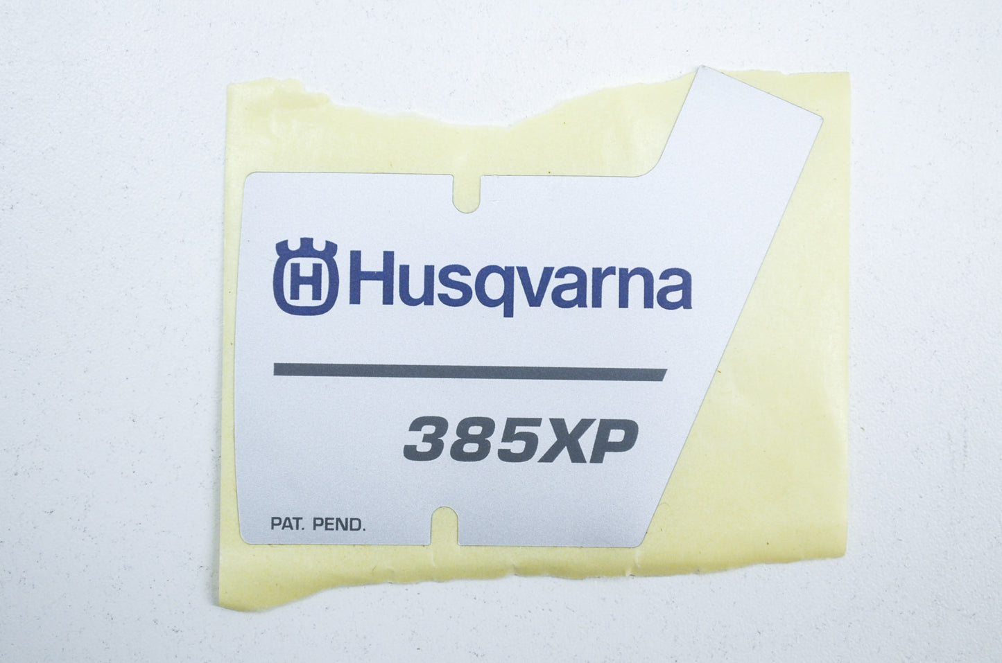 New OEM Husqvarna 385 EPA 390 Decal NOS