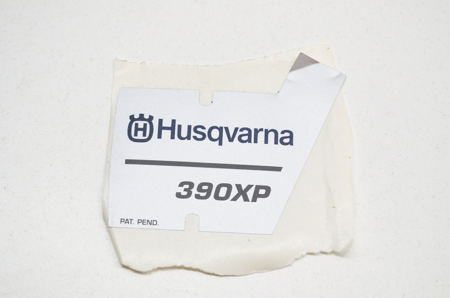 New OEM Husqvarna Starter Decal 390XP NOS