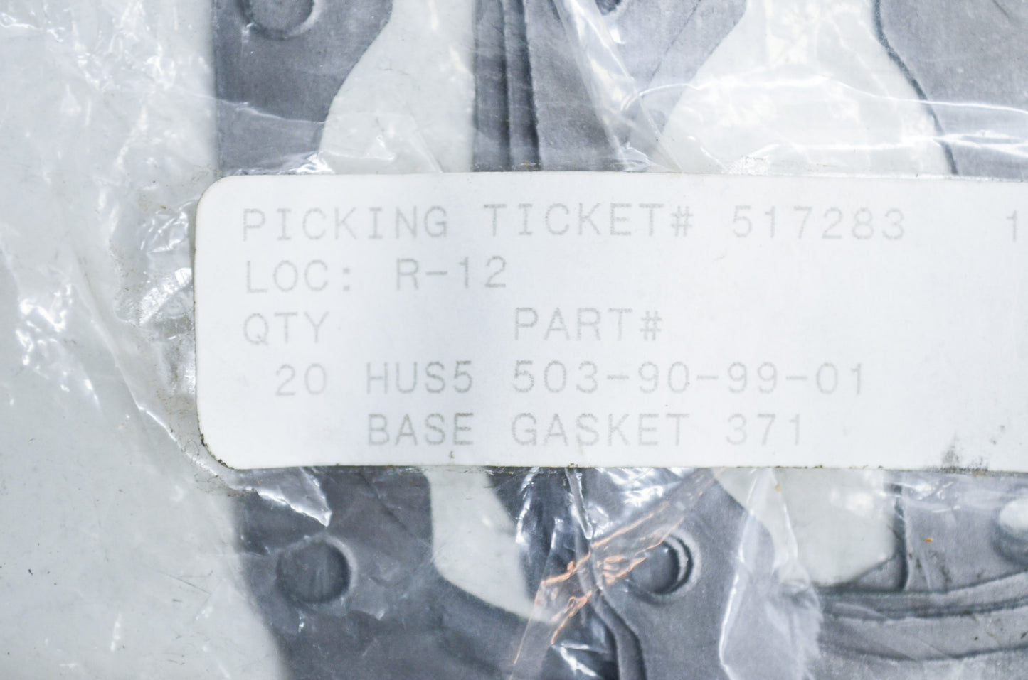 New OEM Husqvarna Base Gasket 371 365 362 372 NOS