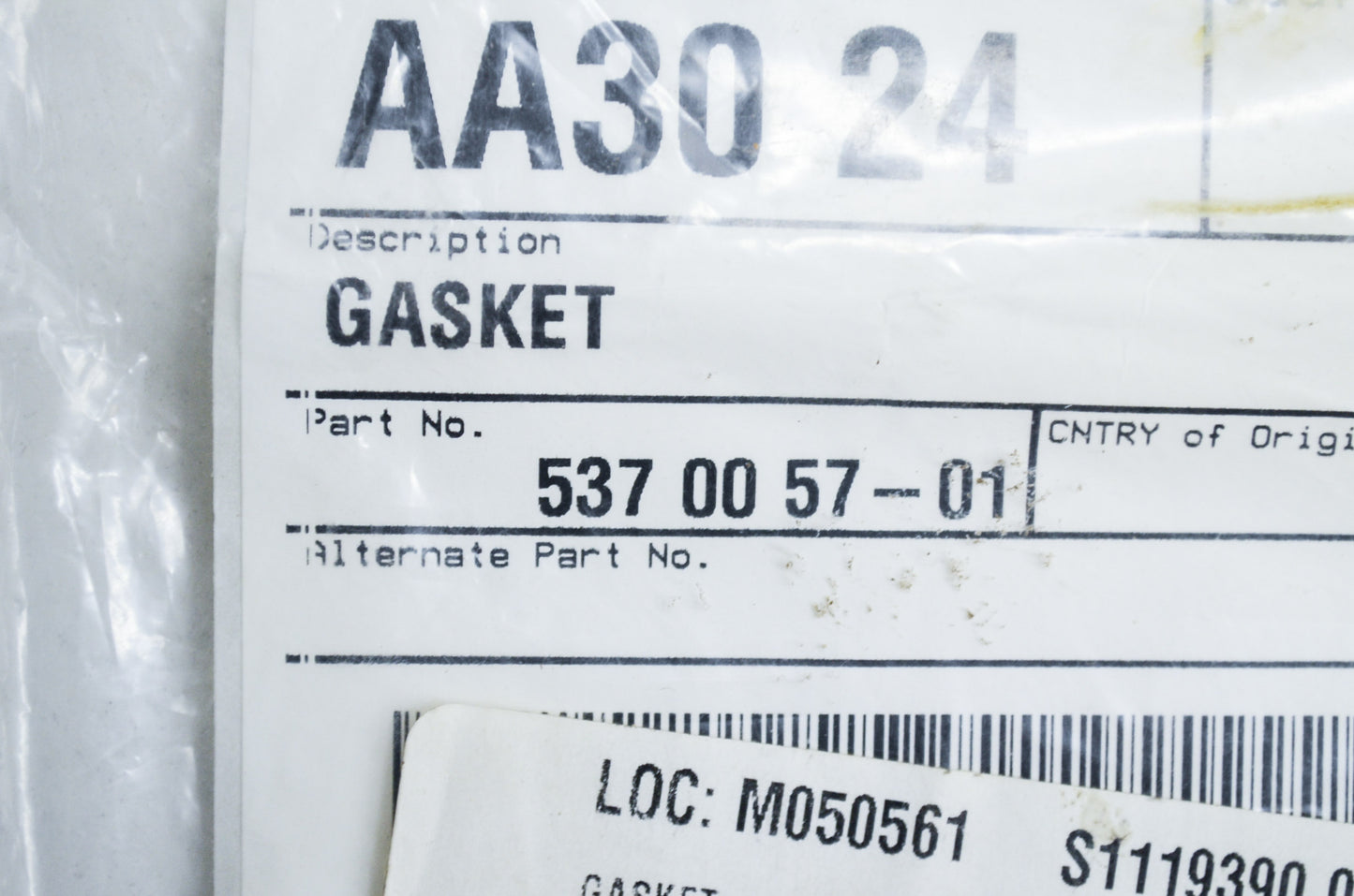 New OEM Husqvarna Cylinder Base Gasket 385 390 NOS