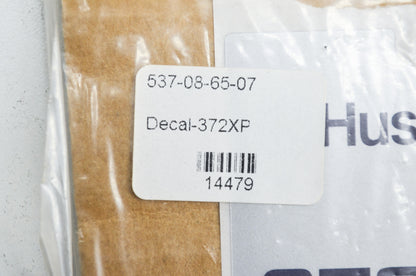 New OEM Husqvarna Decal 362 Special 372 EPA NOS
