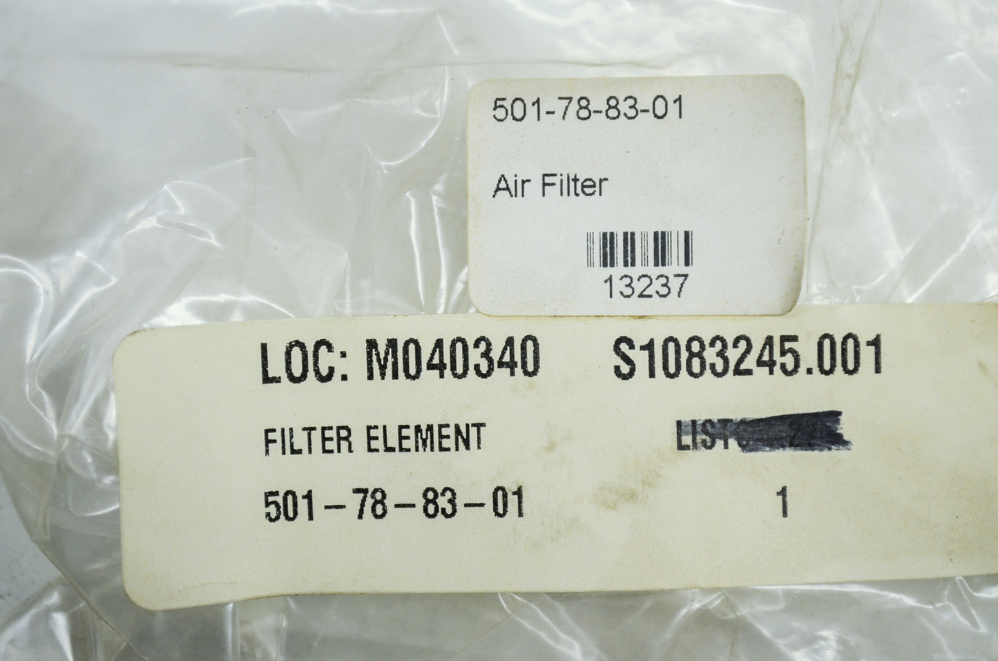 Air Filter Element NOS