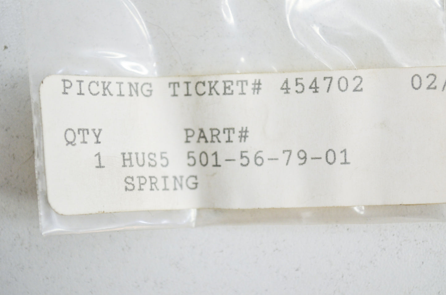 New OEM Husqvarna Spring QTY 6 181 281 288 NOS
