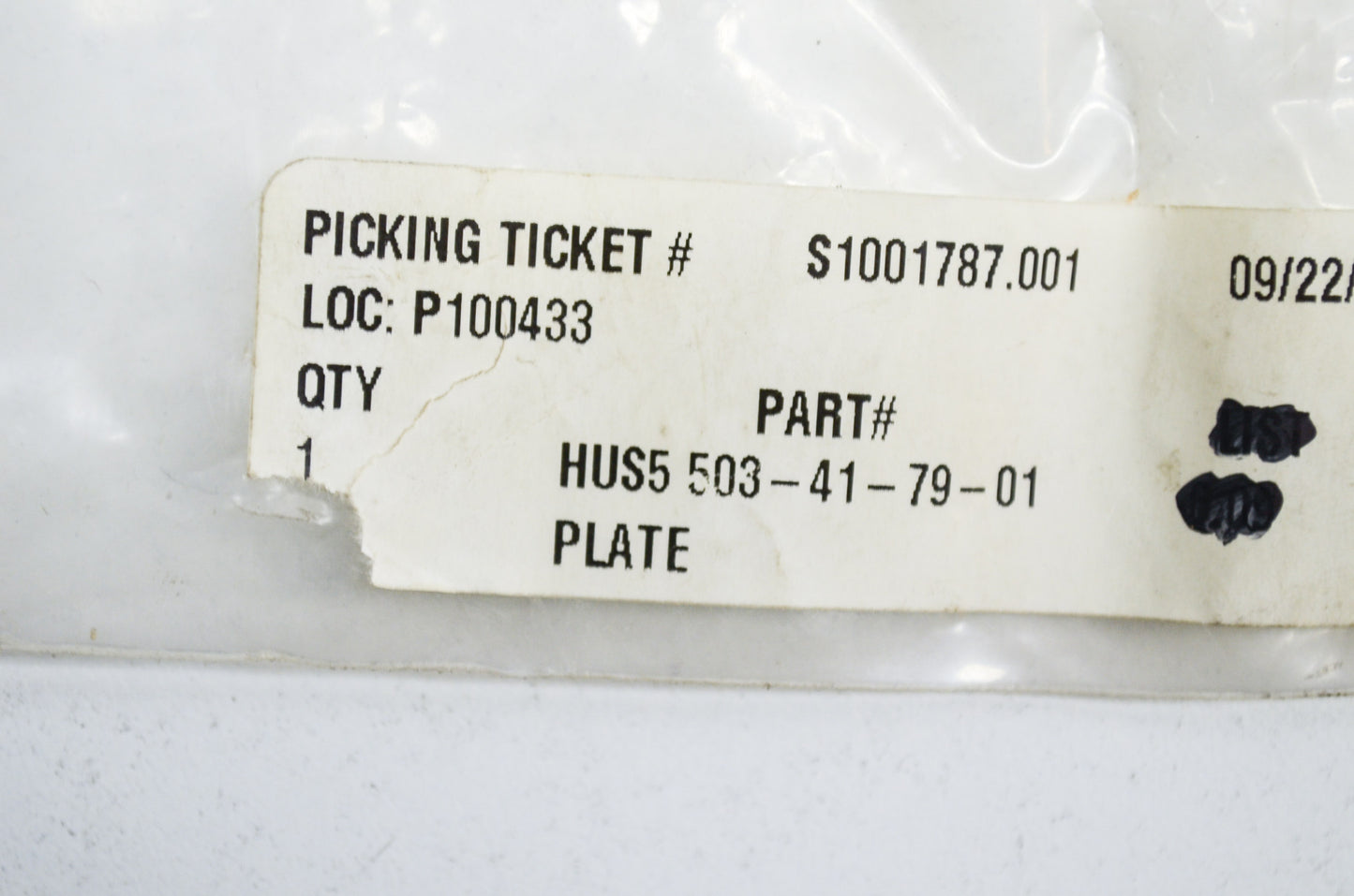 New OEM Husqvarna Plate 281 288 394 395 NOS