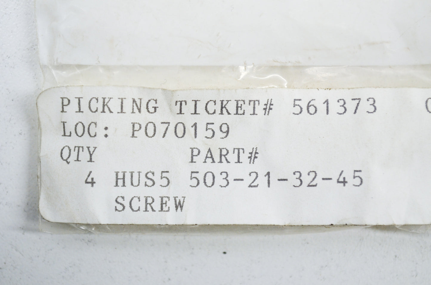 Screw 36 40 41 45 50 51 55 Qty 4 NOS
