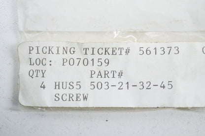 Screw 36 40 41 45 50 51 55 Qty 4 NOS