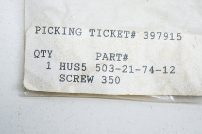 Screw 340 345 346 350 351 3553 357 359 455 460 461 Qty 3 NOS