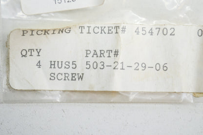New OEM Husqvarna Screw QTY 4 123 170 180 225 227 281 288 335 343 345 355 NOS