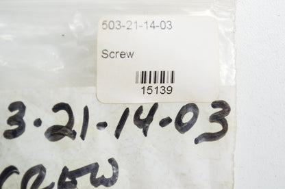 New OEM Husqvarna Screw 181 NOS