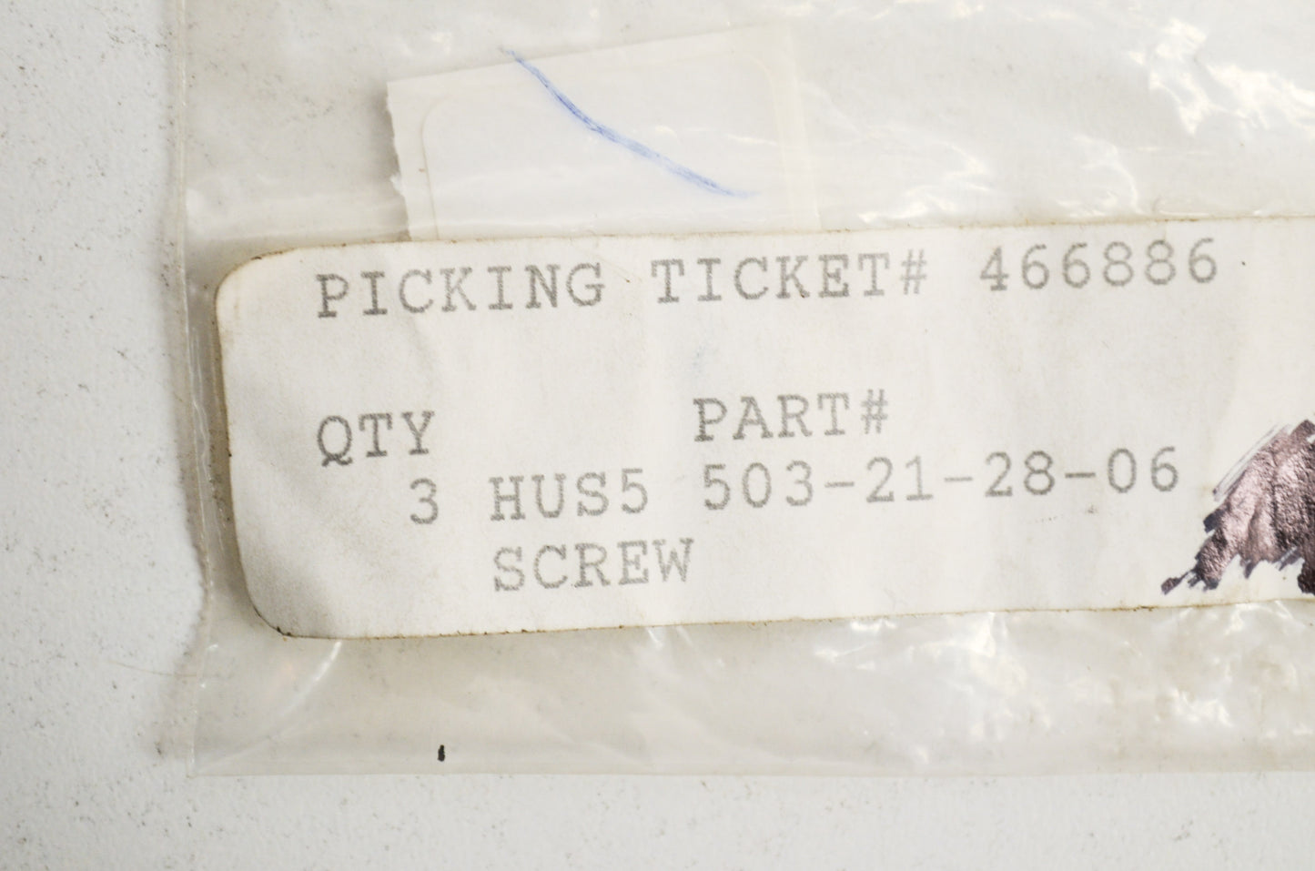 New OEM Husqvarna Screw QTY 3 254 257 261 262 265 RX 272 51 55 NOS