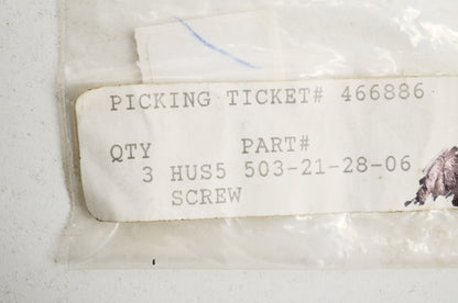 New OEM Husqvarna Screw QTY 3 254 257 261 262 265 RX 272 51 55 NOS