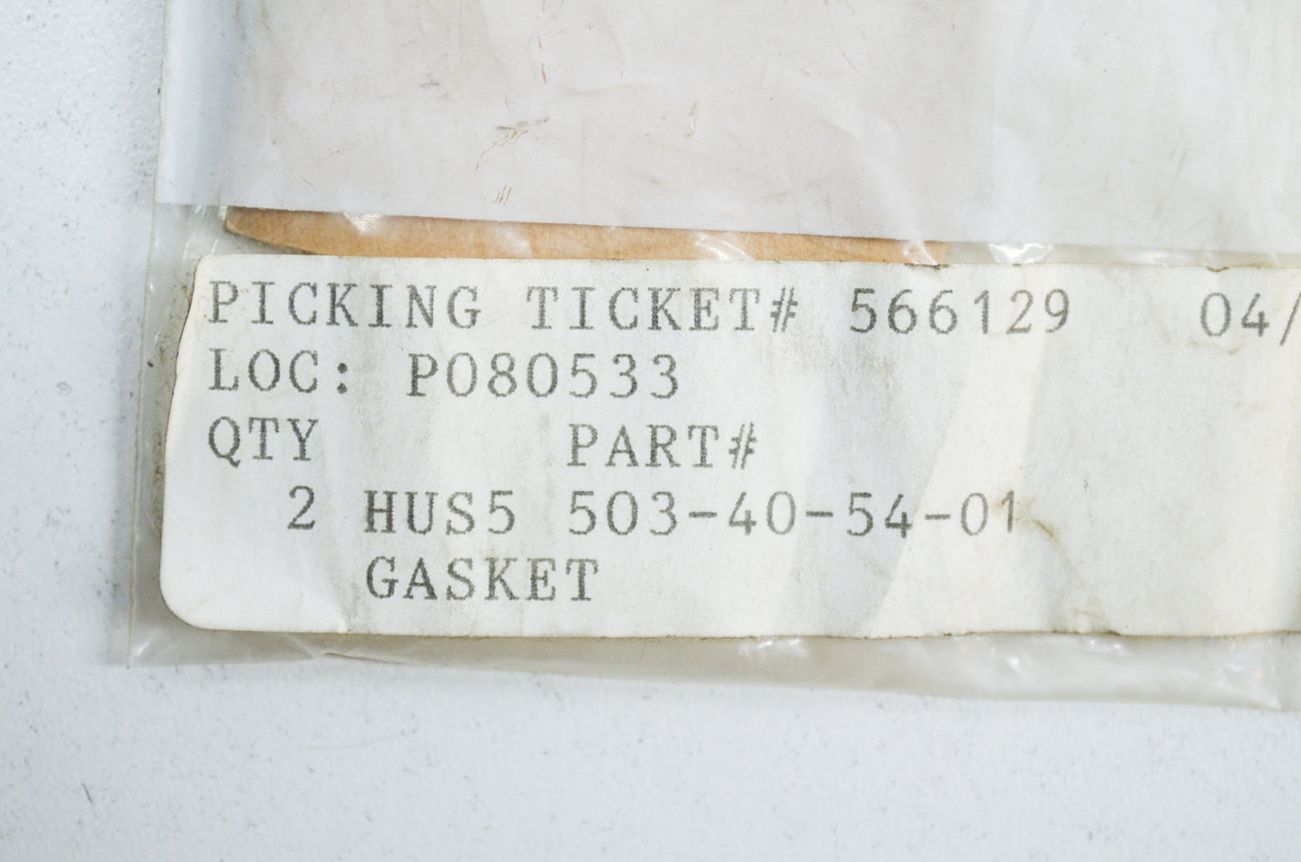 New OEM Husqvarna Muffler Gasket 268 61 NOS