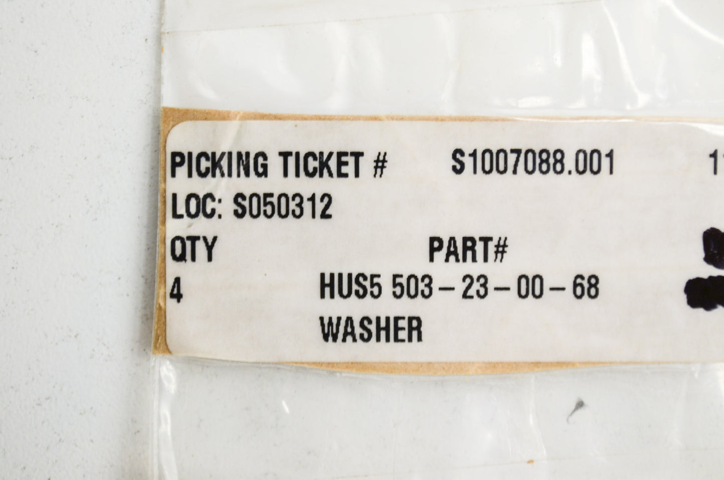 New OEM Husqvarna Washer 323 325 326 327 NOS