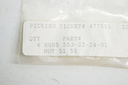 Nut Qty 5 NOS