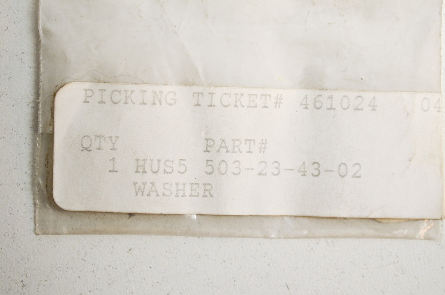 New OEM Husqvarna Washer QTY 2 281 288 3120 325 362 371 372 385 395 61 66 NOS