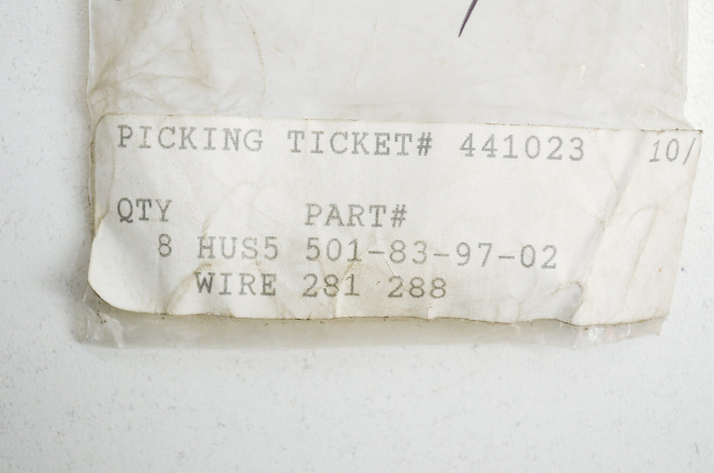 New OEM Husqvarna Wire 181 281 288 NOS