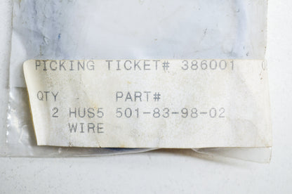 OEM Husqvarna 501839802, 501-83-98-02 Wire 181 NOS