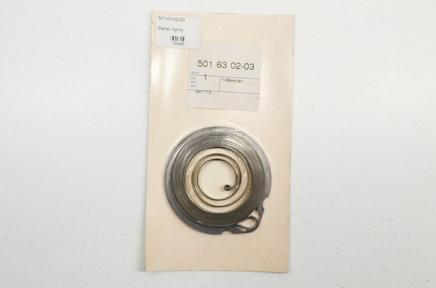 New OEM Husqvarna Starter Spring 254 257 261 EPA NOS