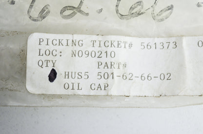New OEM Husqvarna Oil Cap 242 266 268 272 42 61 66 NOS