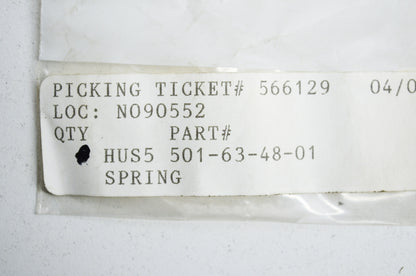 New OEM Husqvarna Spring QTY 5 133 154 238 242 254 262 3120 271 K 750 NOS