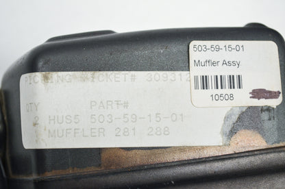 Muffler 281 288 NOS