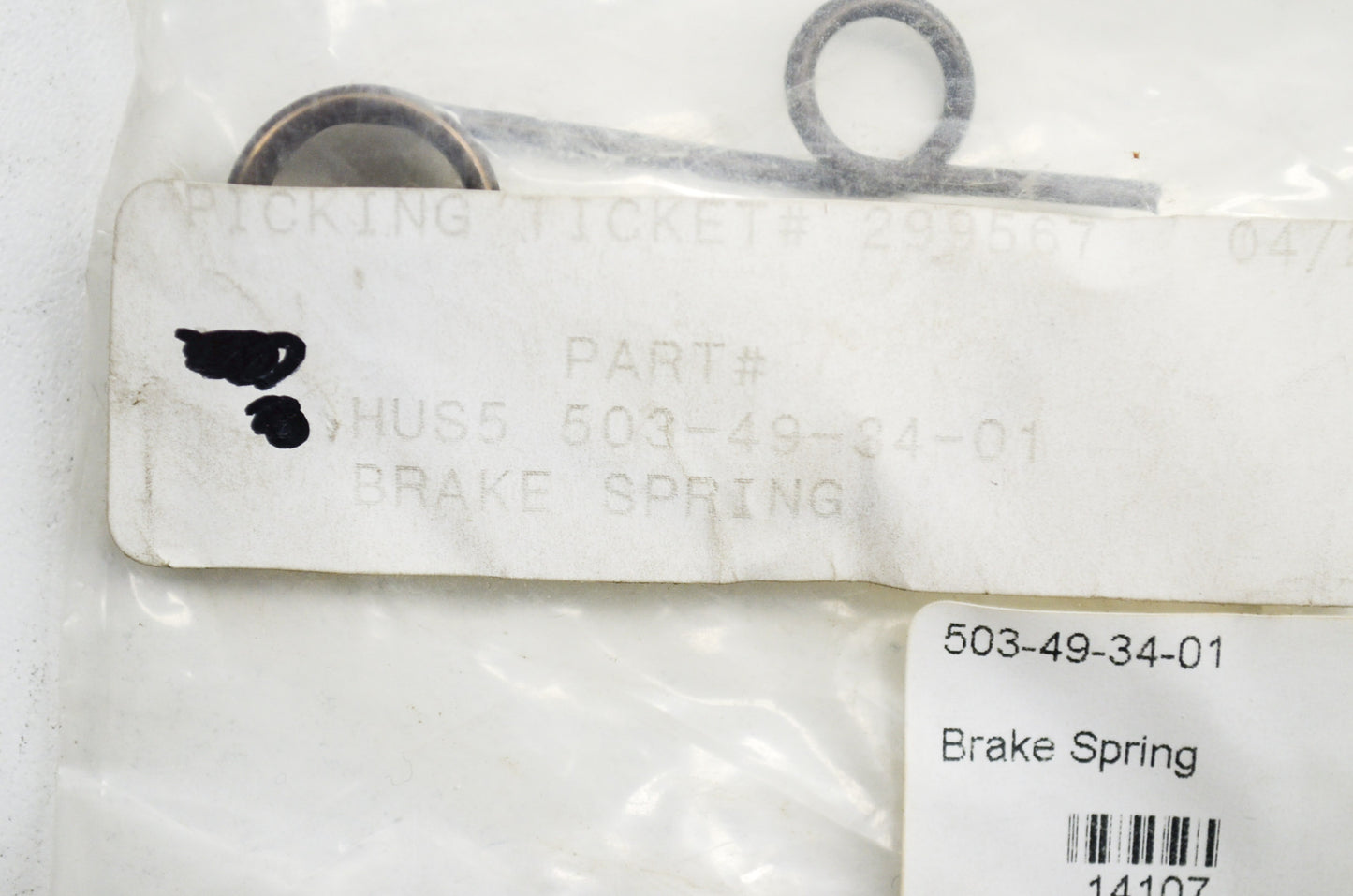 New OEM Husqvarna Lock Spring 238 242 254 257 262 268 42 51 61 66 NOS