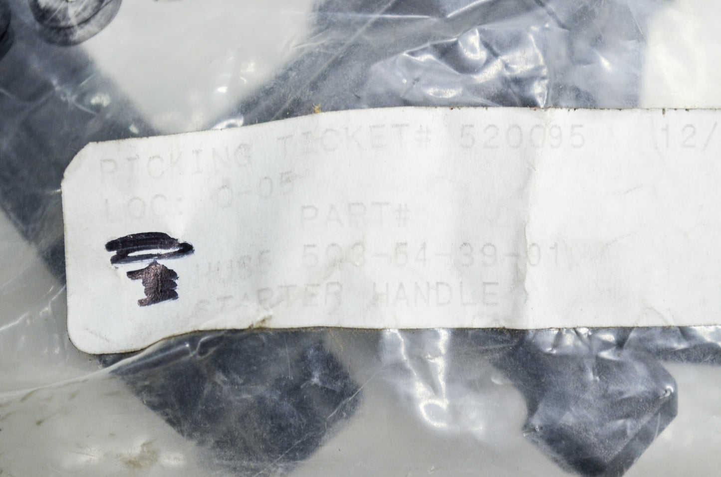 New OEM Husqvarna Starter Handle 265 RX 288 336 339 353 357 XP 362 371 45 NOS