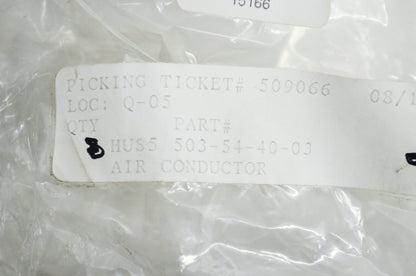 New OEM Husqvarna Air Conductor 254 257 261 262 NOS
