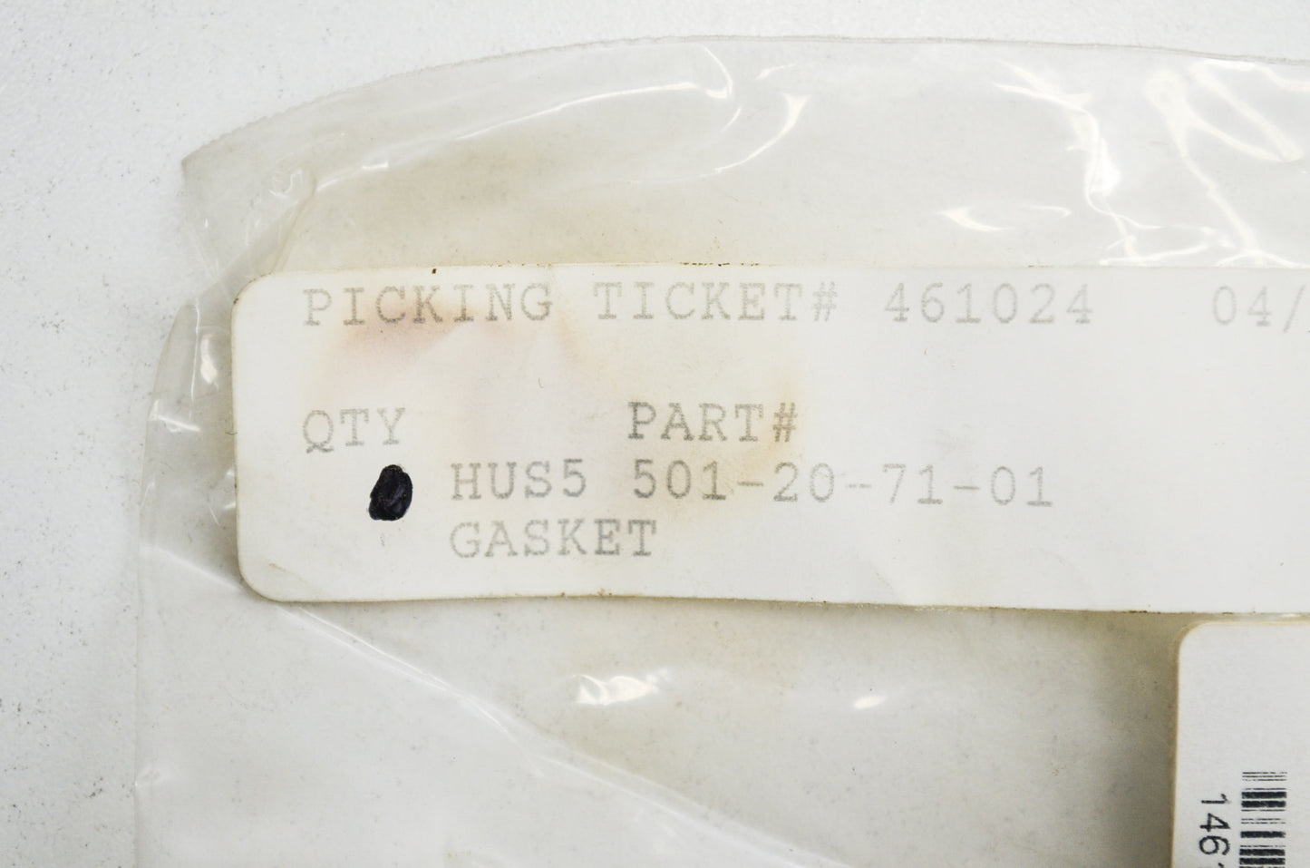 New OEM Husqvarna Gasket QTY 2 65 77 NOS