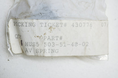 New OEM Husqvarna Anti Vibration Spring NOS
