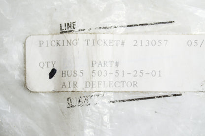 New OEM Husqvarna Air Deflector 281 288 NOS