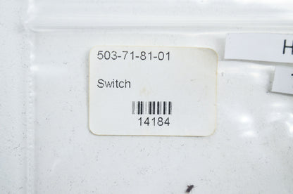 OEM Husqvarna 503-71-81-01 Switch 242 254 394 395 NOS