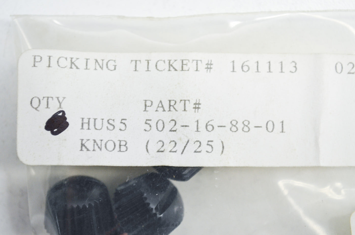 New OEM Husqvarna Knob 22 25 NOS
