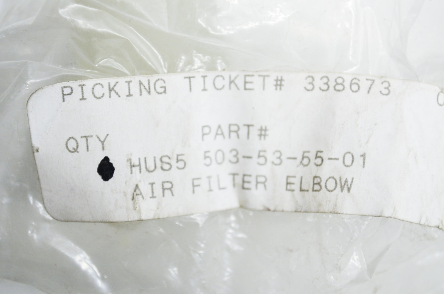 Air Filter Elbow NOS