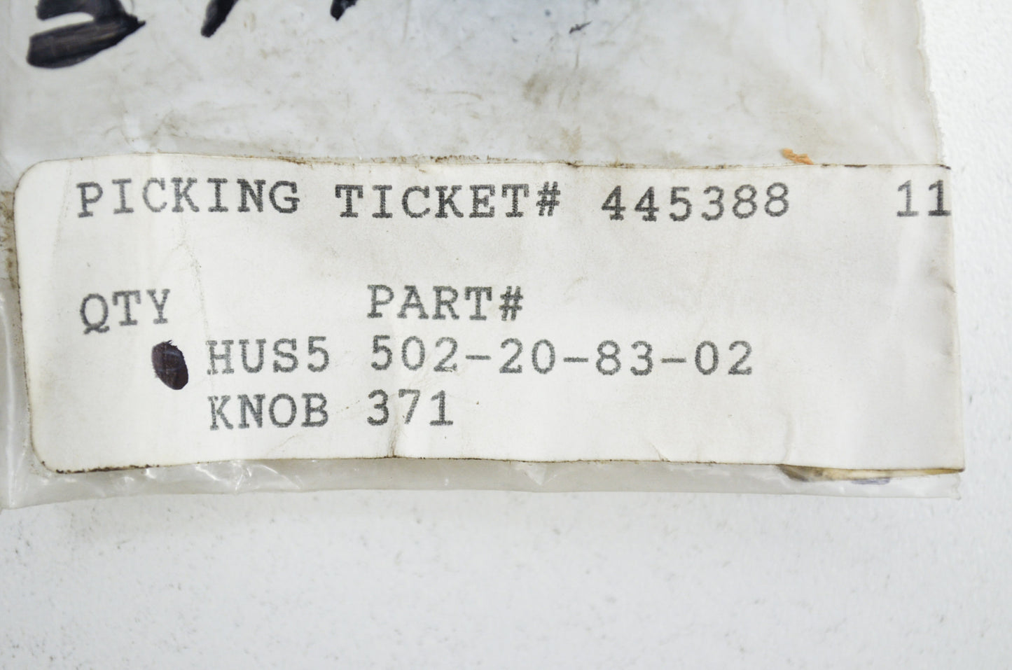 New OEM Husqvarna Knob 362 365 371 372 385 570 575 XP NOS