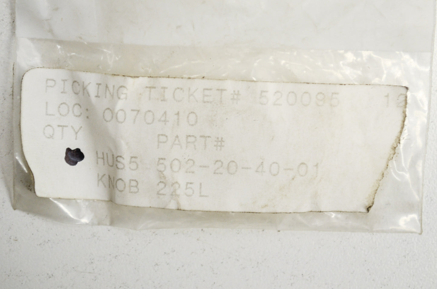 New OEM Husqvarna Knob 225 L 235 R 236 NOS