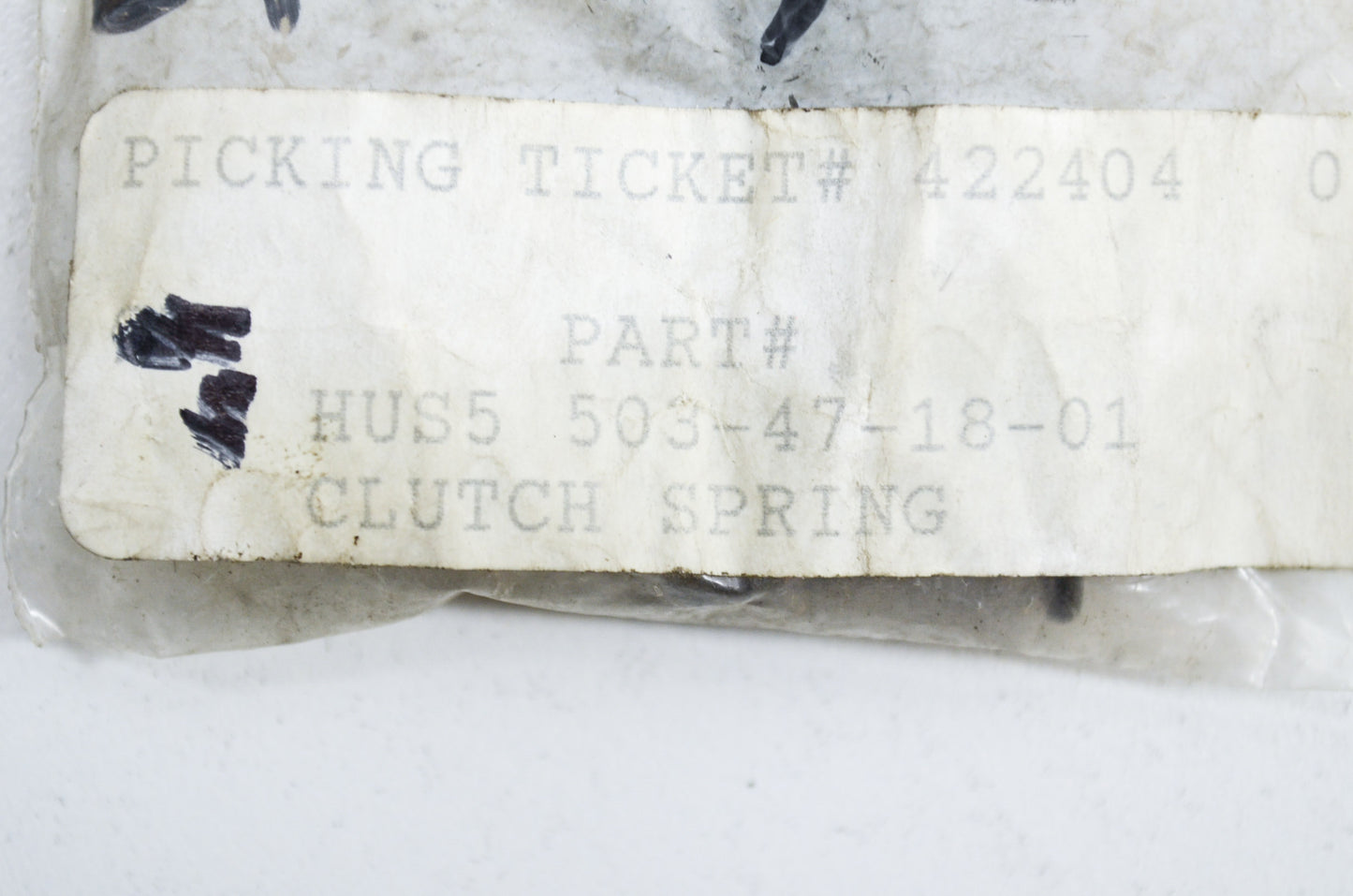New OEM Husqvarna Clutch Spring 268 272 281 288 394 NOS