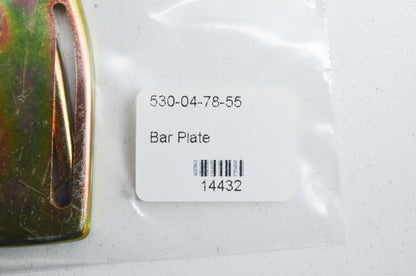 Bar Plate Brass 136 137 141 142 NOS