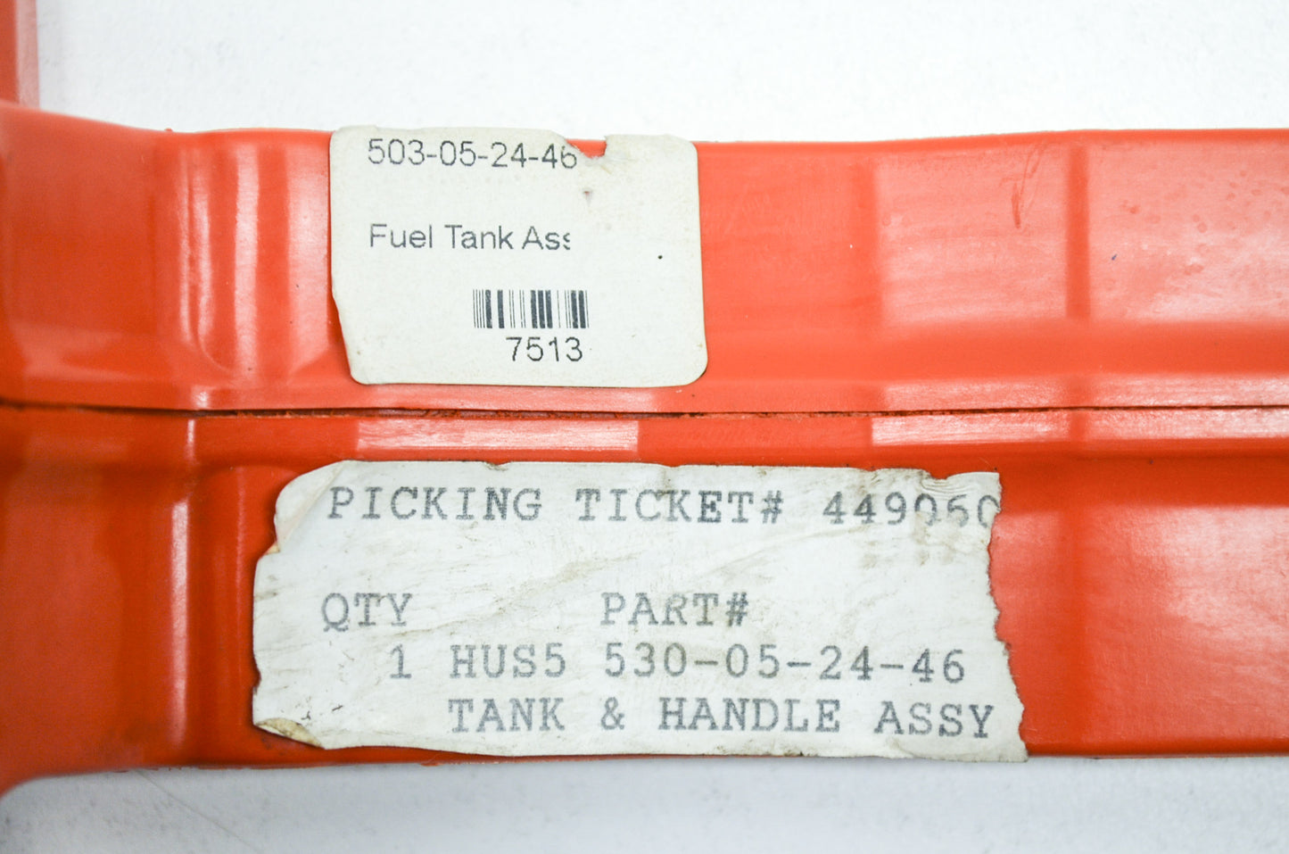 Fuel Tank & Handle Assembly 136 141 NOS