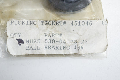 OEM Husqvarna 530047827, 530-04-78-27 Ball Bearing 136 141 NOS