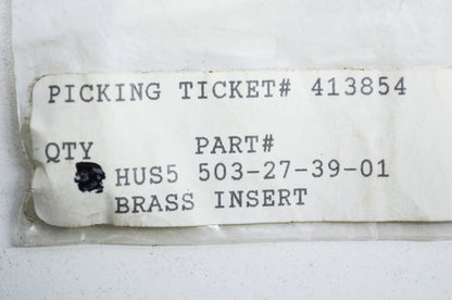 Brass Insert NOS