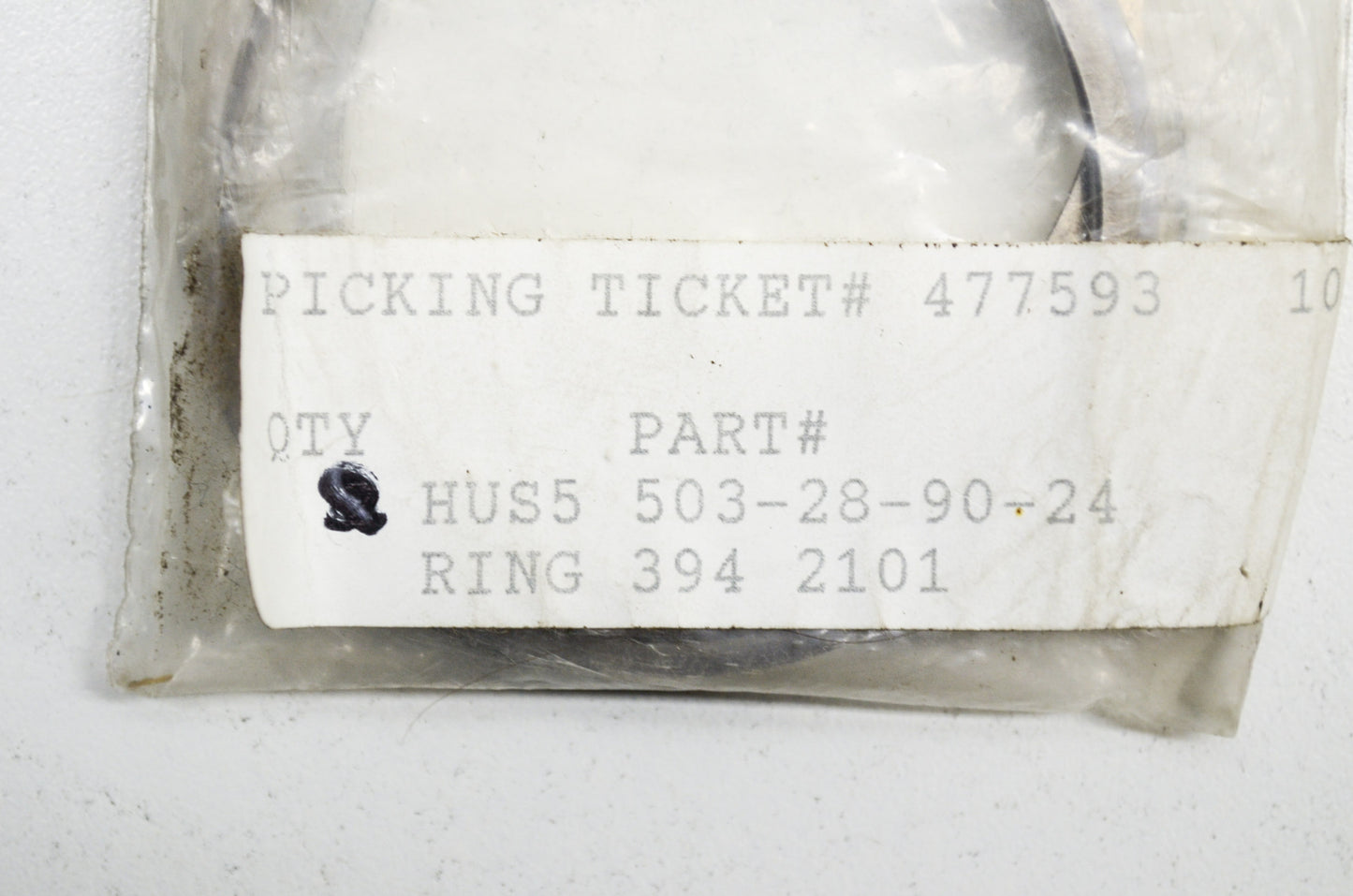 New OEM Husqvarna Piston Ring 394 2101 NOS