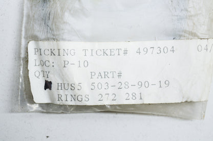 New OEM Husqvarna Piston Ring 272 281 288 NOS
