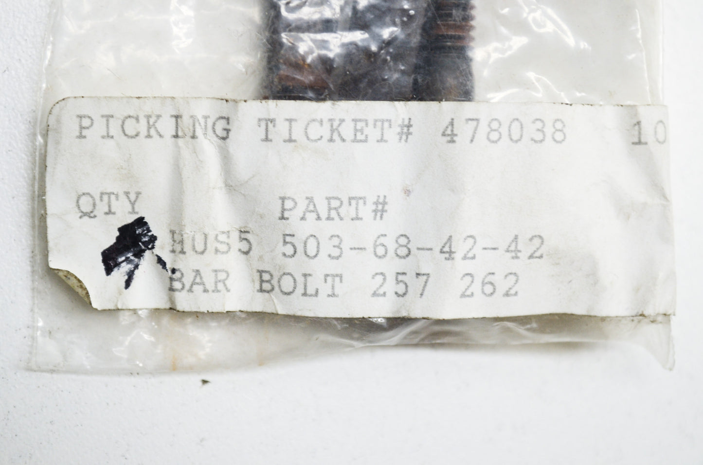 Bar Bolt 257 262 51 55 Rancher EPA NOS