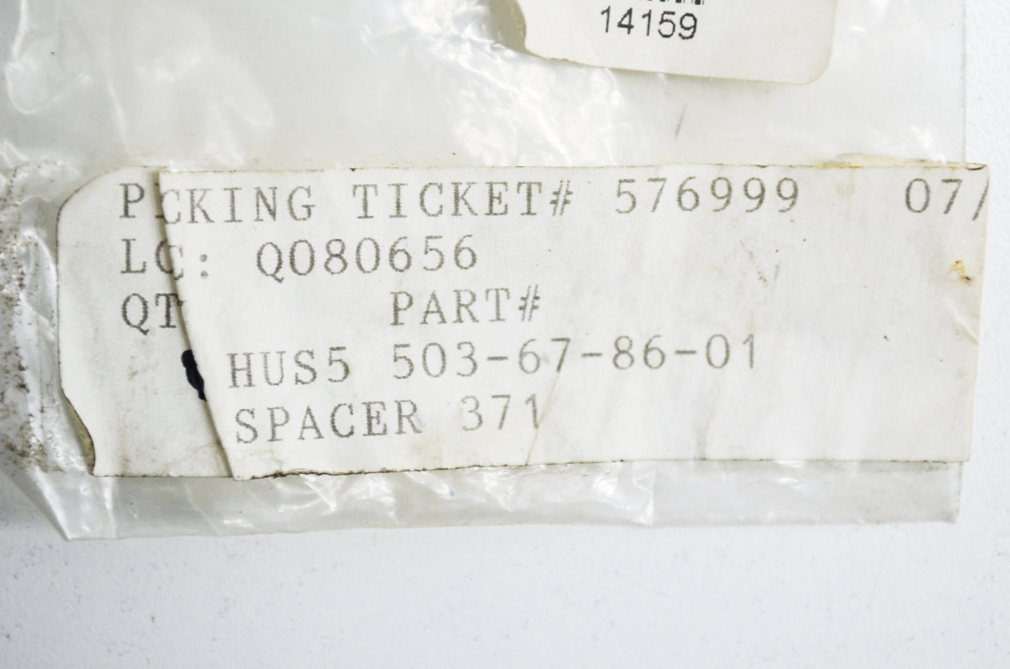 New OEM Husqvarna Spacer 362 365 372 372 385 390 NOS