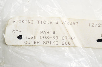 outer Spike 266 268 272 61 66 NOS