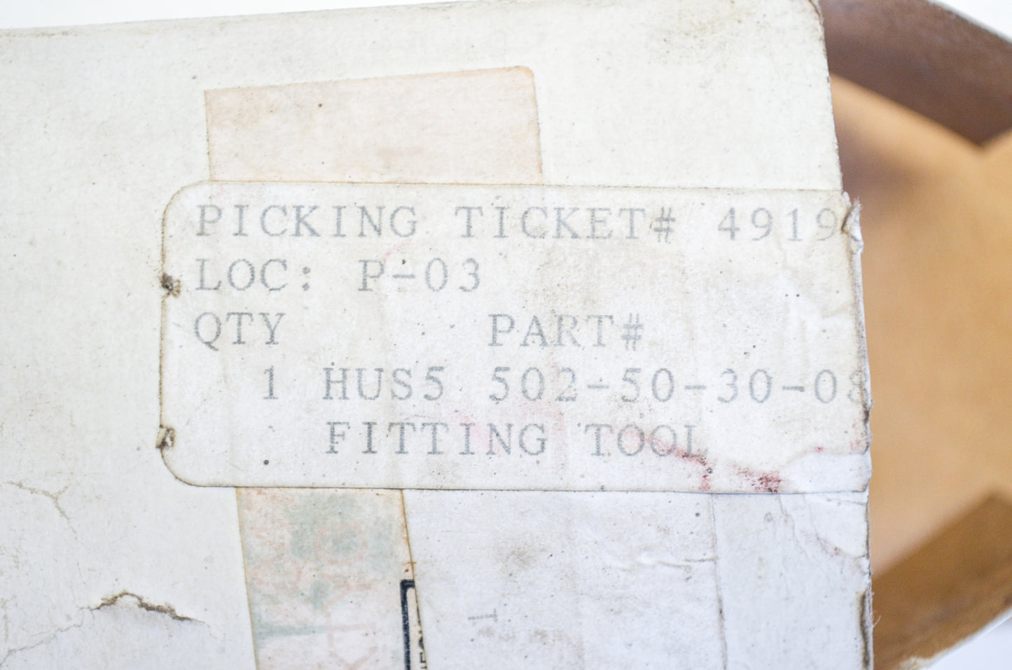 Fitting Tool 181 281 288