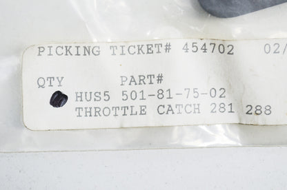 New OEM Husqvarna Throttle Catch 281 288 EPA NOS