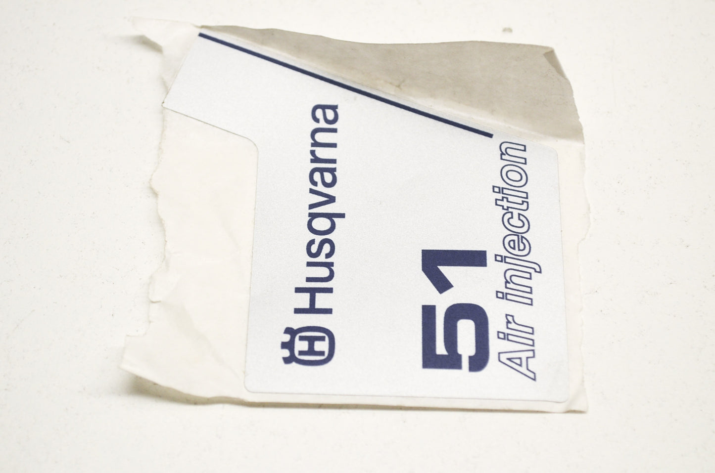 New OEM Husqvarna 51 Air Injection Decal 55 NOS