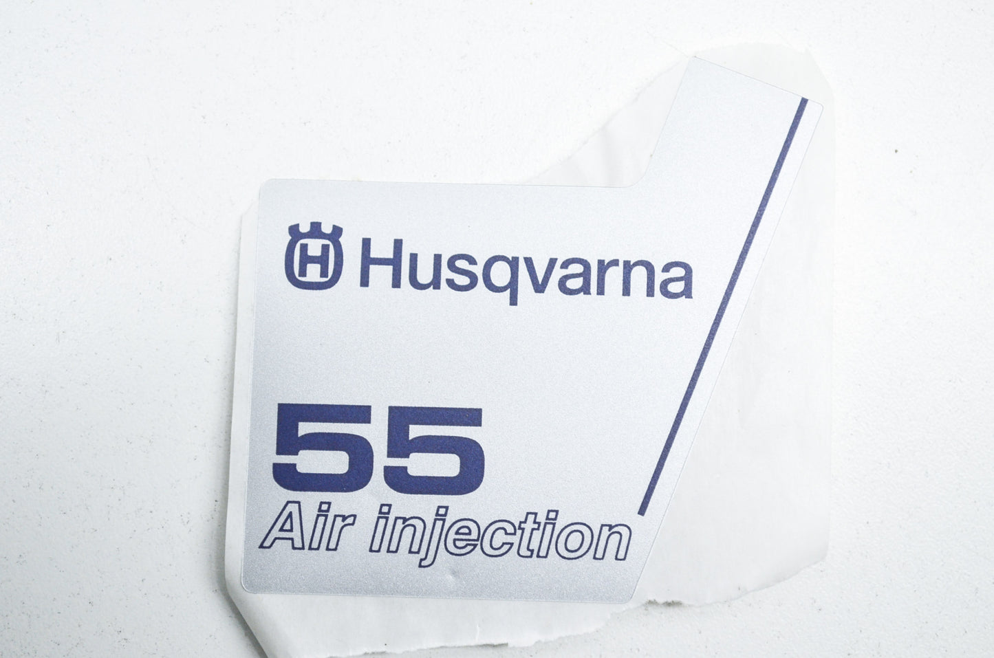 New OEM Husqvarna 55 Air Injection Decal 51 55 NOS